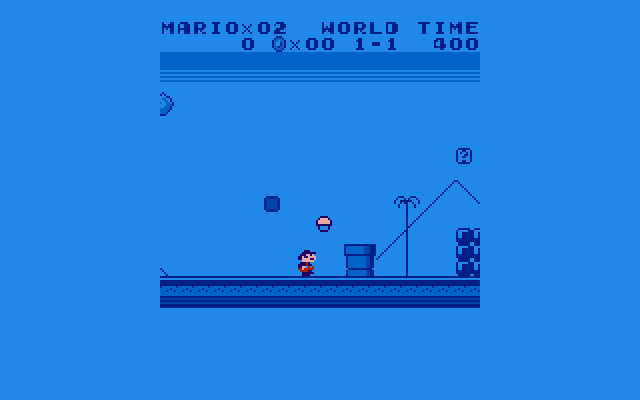 Super Mario Land atari screenshot
